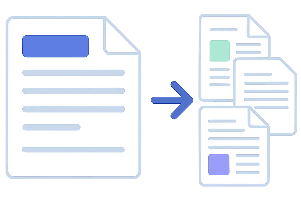 Intelligent Document Splitting & Separation